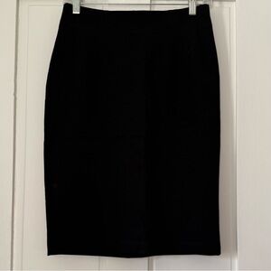 Eileen Fisher Elegant Black Pencil Skirt